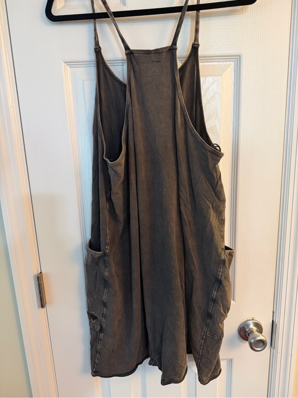 FP Movement by Free People Washed Utility Pocket Romper - Picture 6 of 7